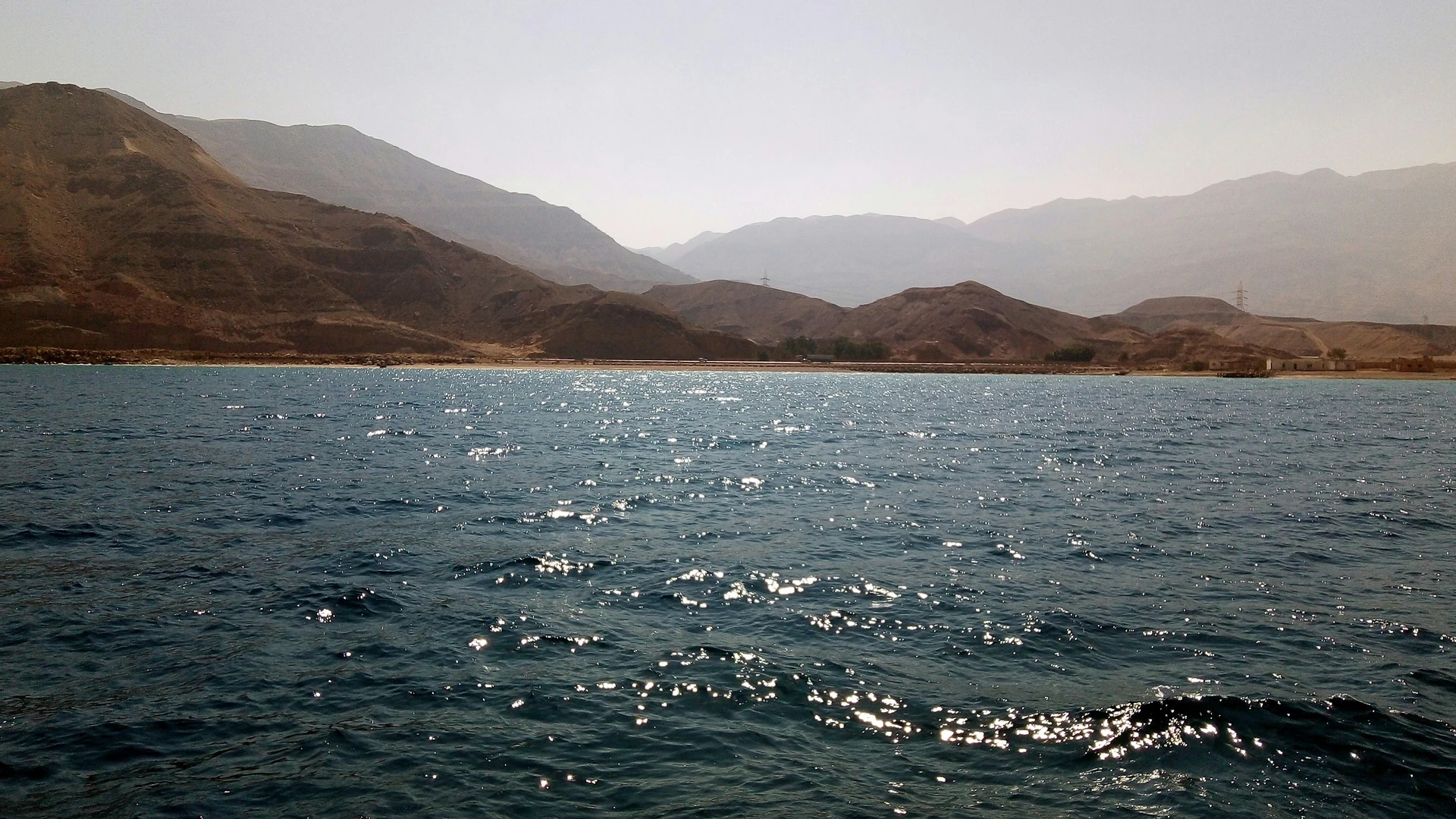 Ain Sokhna, Egypt - Body of water with mountains in the background