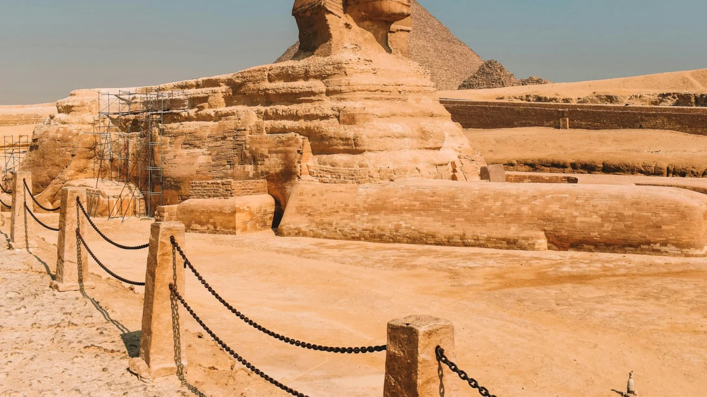 Safaga, Egypt - Spinx of giza during daytime