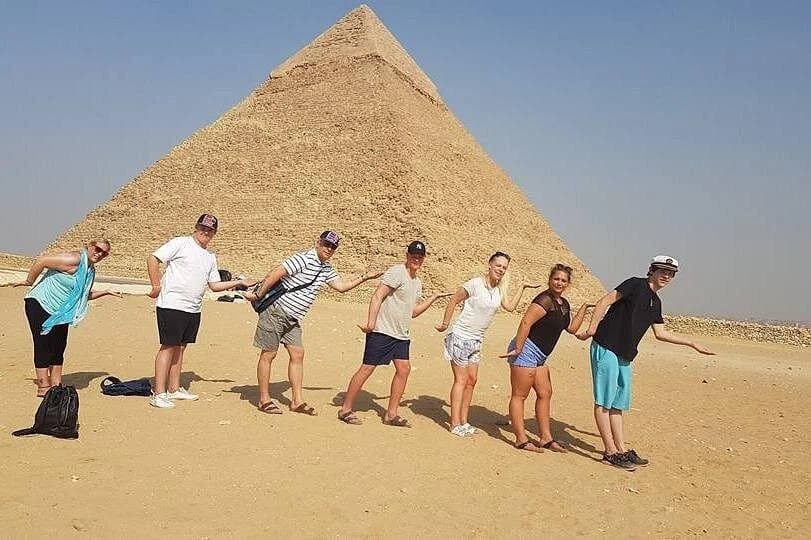 cairo pyramids and egyptian museum by plane from hurghada - Image 2