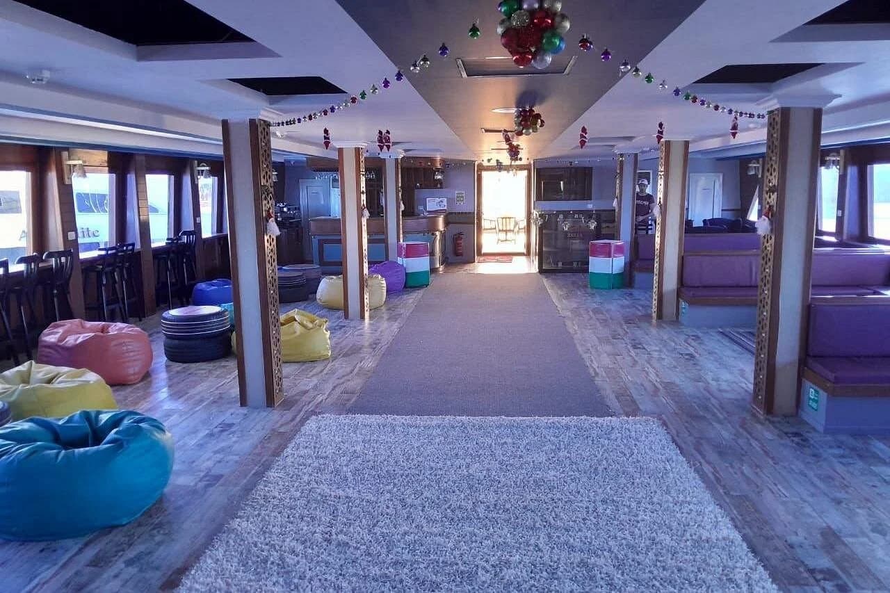 catamaran sea adventure with snorkeling from hurghada - Image 2