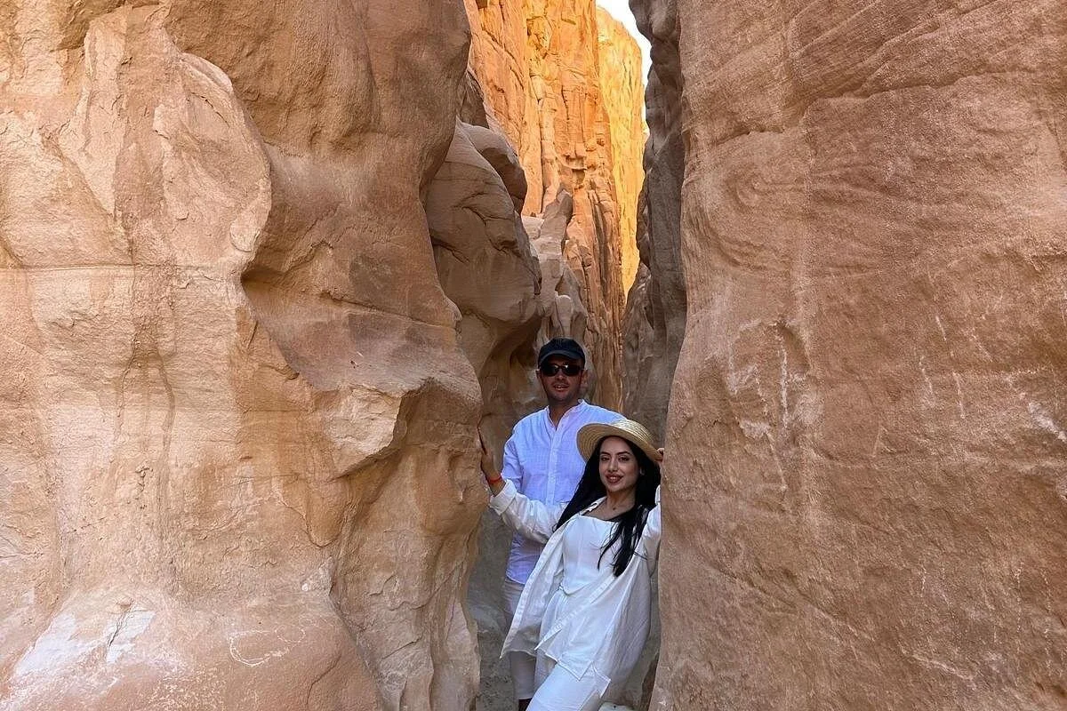 dahab canyons quad biking jeep boat with meals from sharm - Image 5