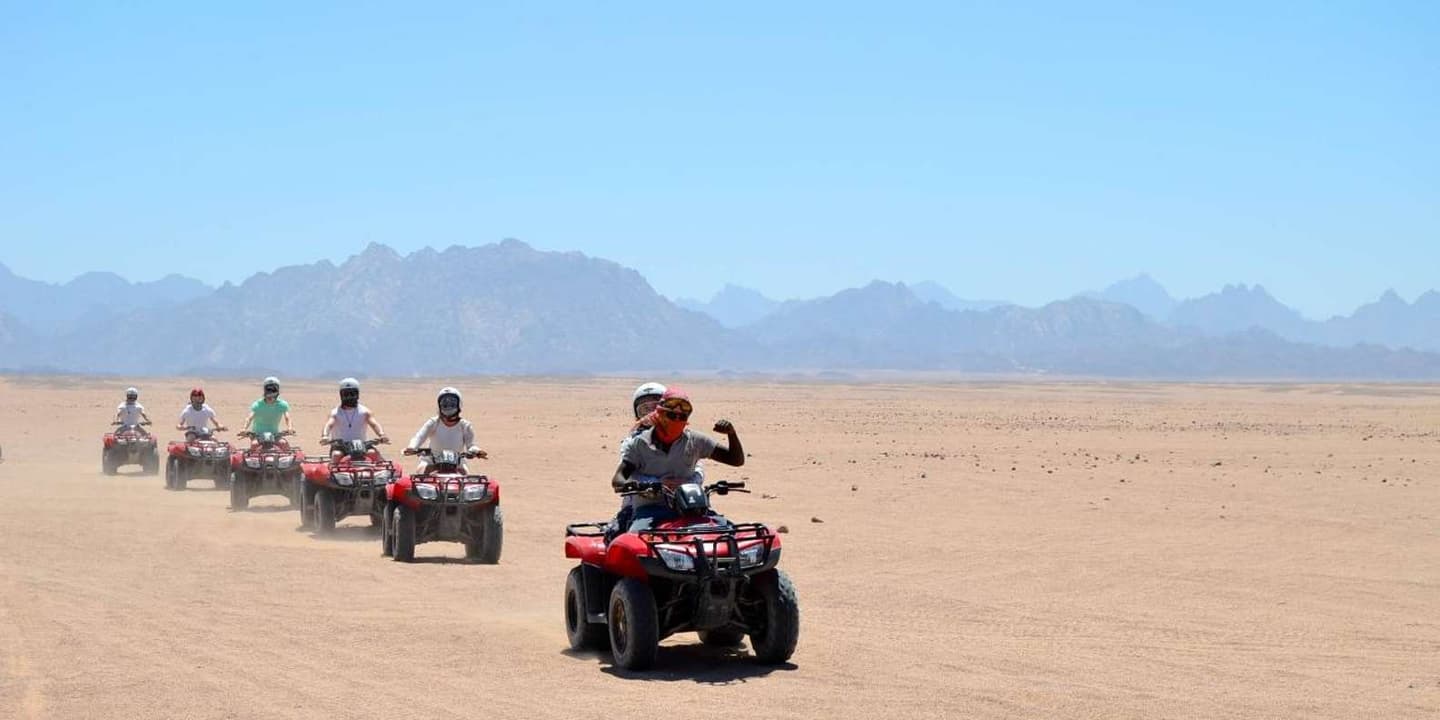 Hurghada Desert Experience with Quad, Buggy & Camel