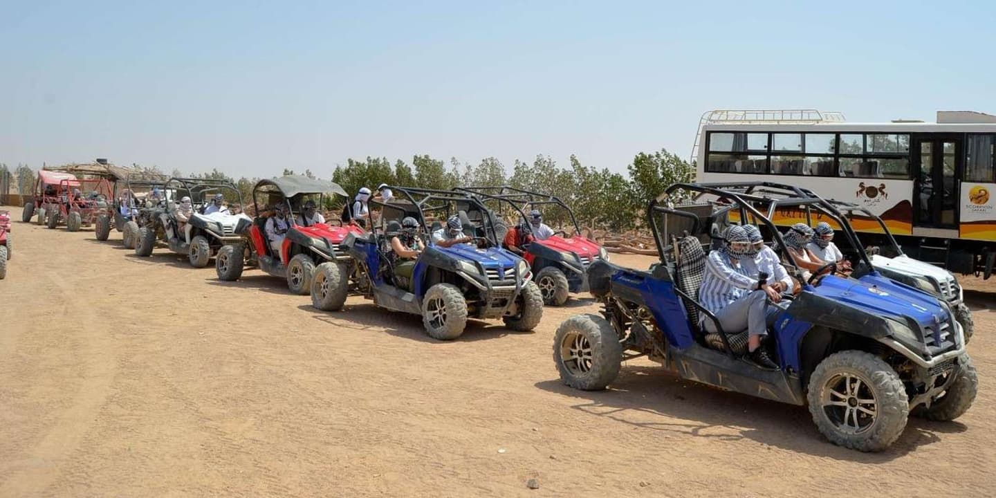 Hurghada Desert Experience with Quad, Buggy & Camel