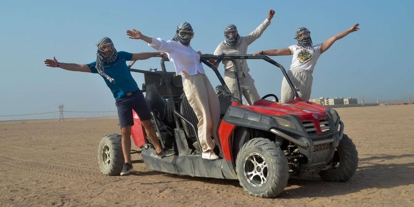 Hurghada Desert Experience with Quad, Buggy & Camel