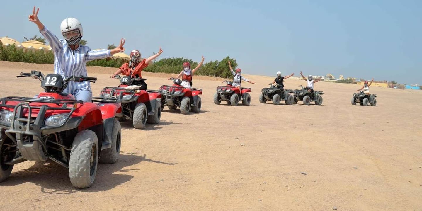 Hurghada Desert Experience with Quad, Buggy & Camel
