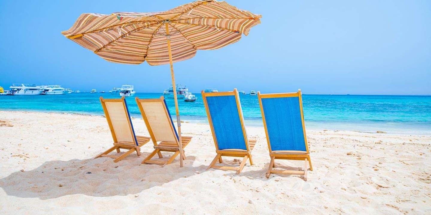 Hurghada: Private Speedboat to Orange Bay & White Island