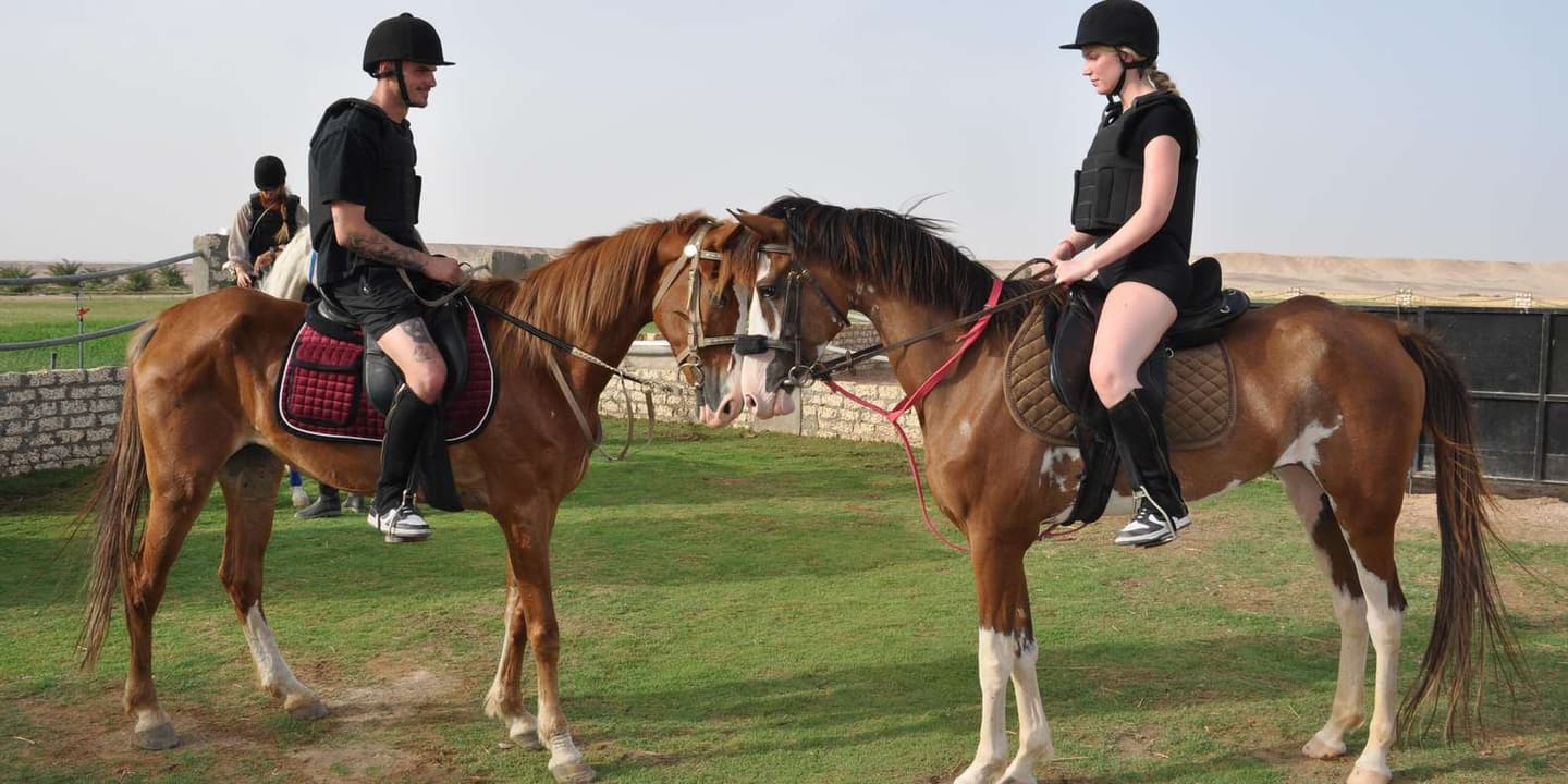 Hurghada: Sunset Oasis Safari with Horse Ride & Stargazing