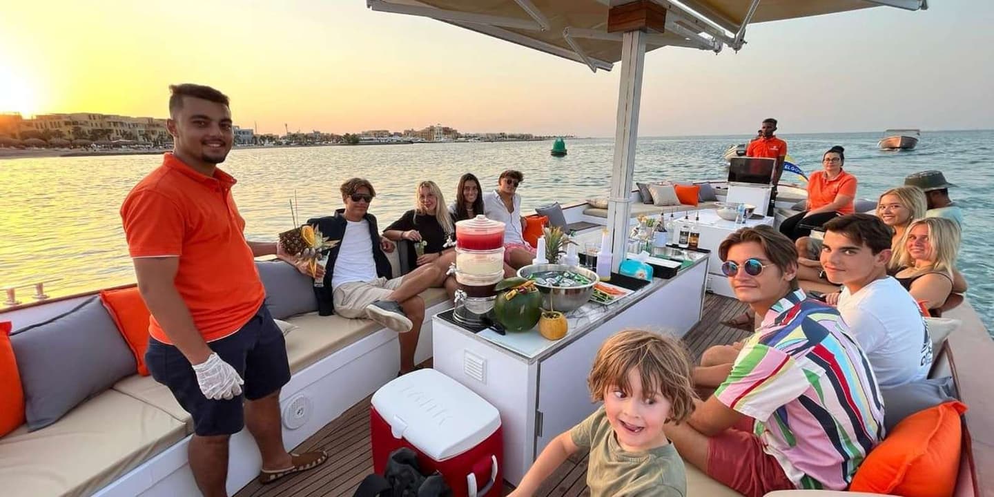 Lagoon trip El Gouna
