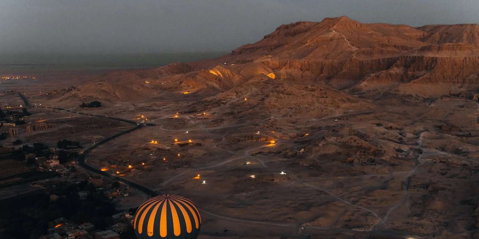 Luxor: Hot Air Balloon Ride Over Luxor Relics