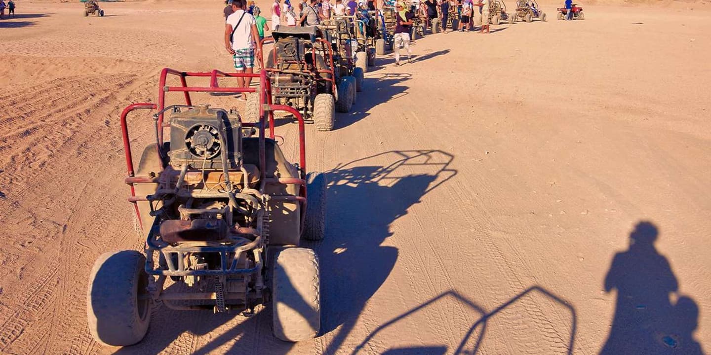 Hurghada: Desert Quad, Camel Ride, Dinner & Stars