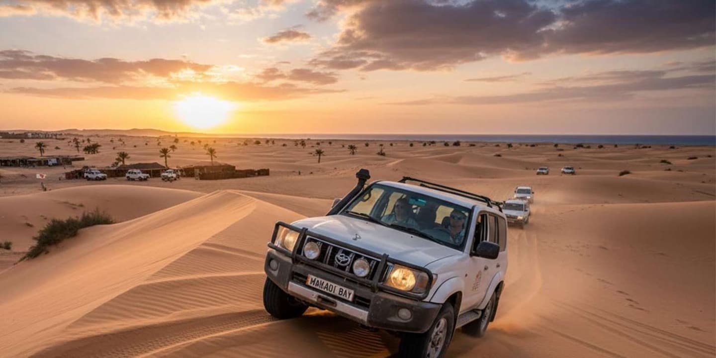Makadi Bay: Mega Jeep, ATV, Buggy, Camel, Dinner & Show