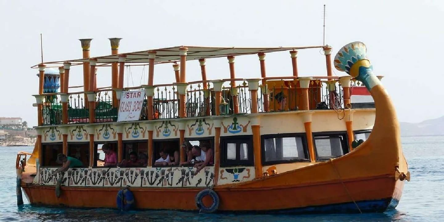 Sharm El Sheikh: Glass-Bottom Boat Reef Adventure