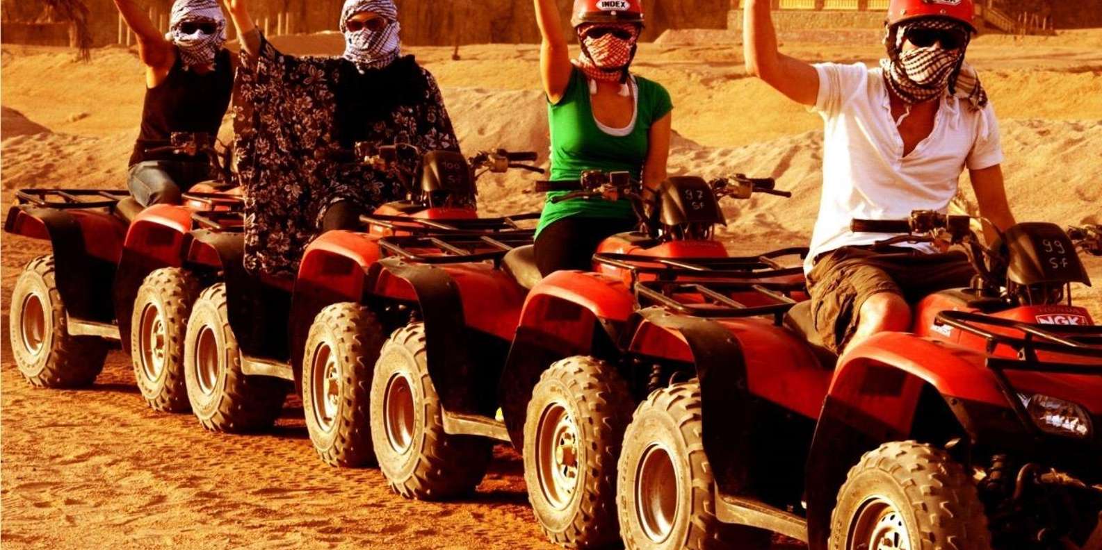 Sharm El Sheikh: Quad Bike Safari with Bedouin Tea