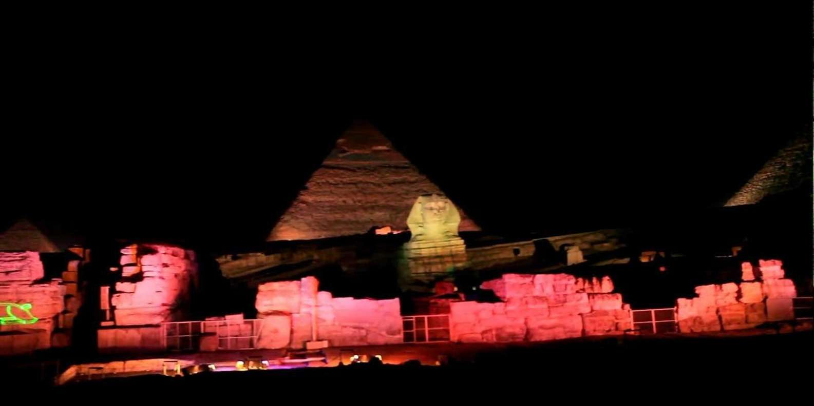 Sound and Light Show at Giza Pyramids
