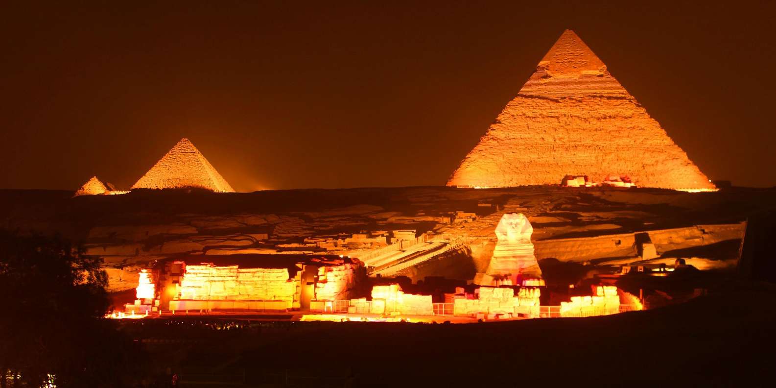 Sound and Light Show at Giza Pyramids