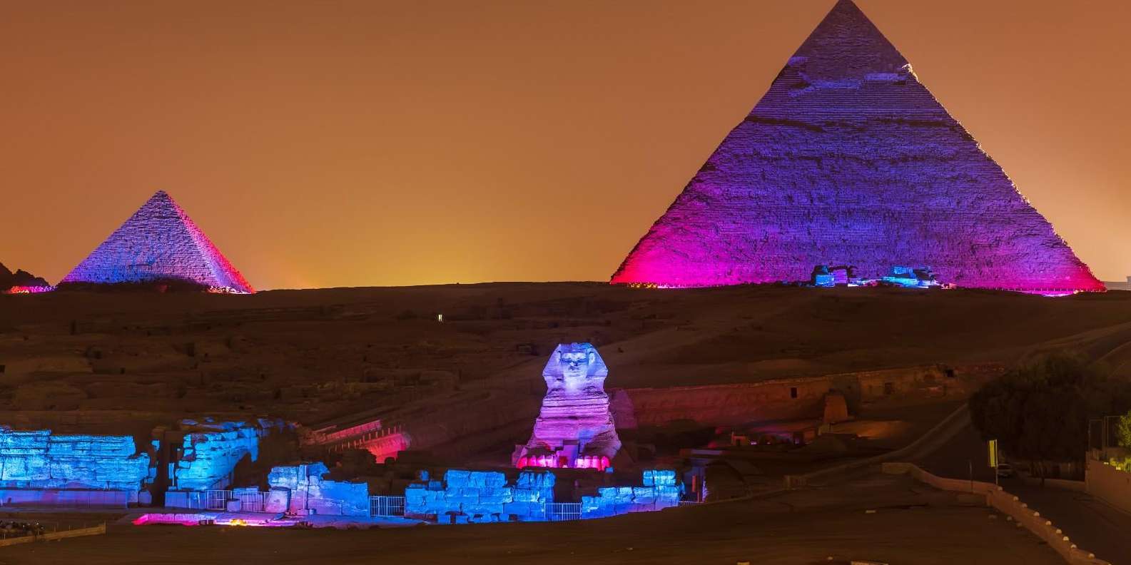 Sound and Light Show at Giza Pyramids