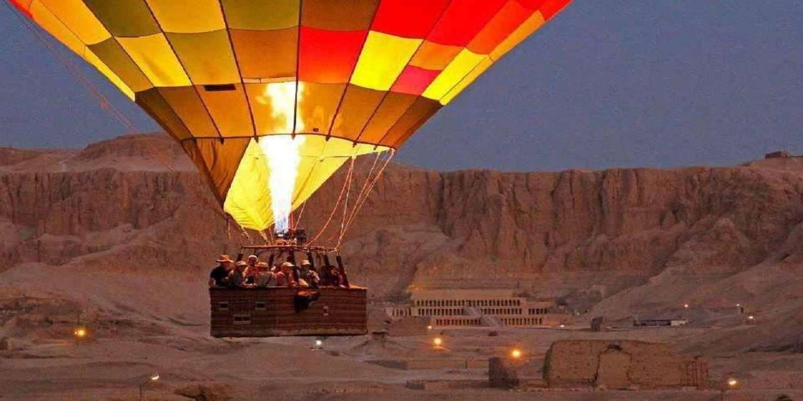 Luxor: 3-Day Nile Cruise to Aswan & Balloon Ride