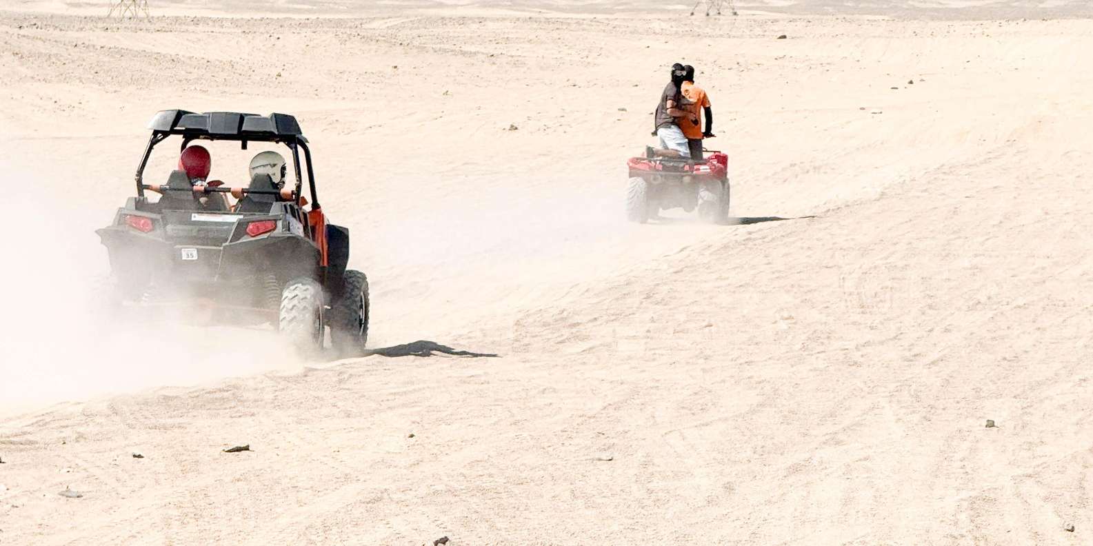 Hurghada: Dune Buggy Desert Safari with Optional BBQ