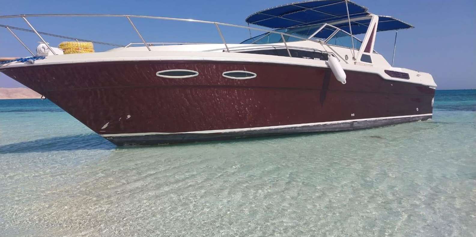 Hurghada: Private Luxury Speedboat W Snorkelling & Fruits