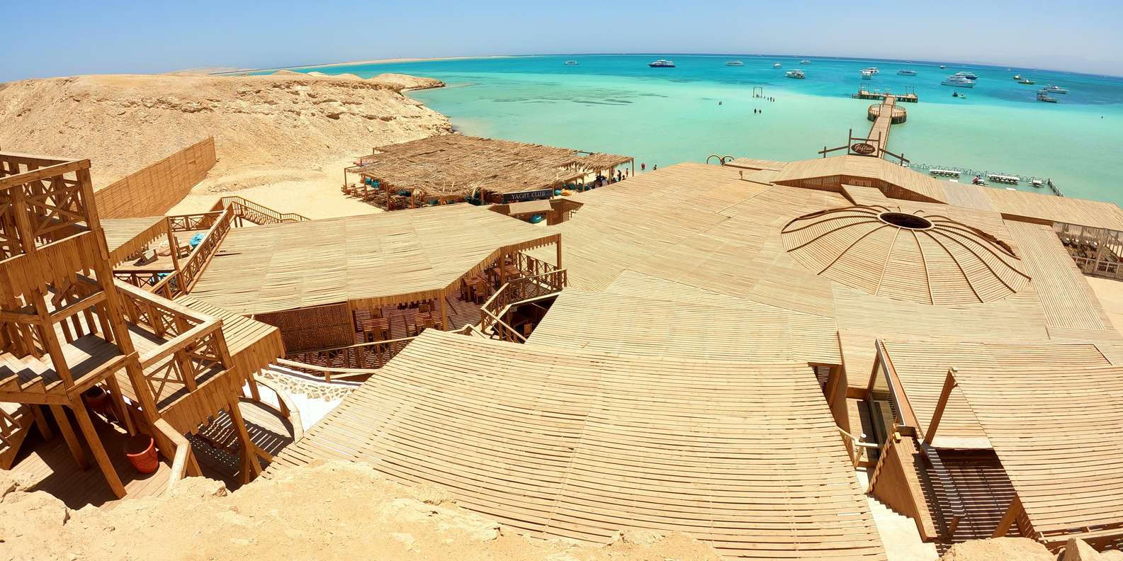 Hurghada: Royal Orange Bay with Massage, Snorkeling & Lunch
