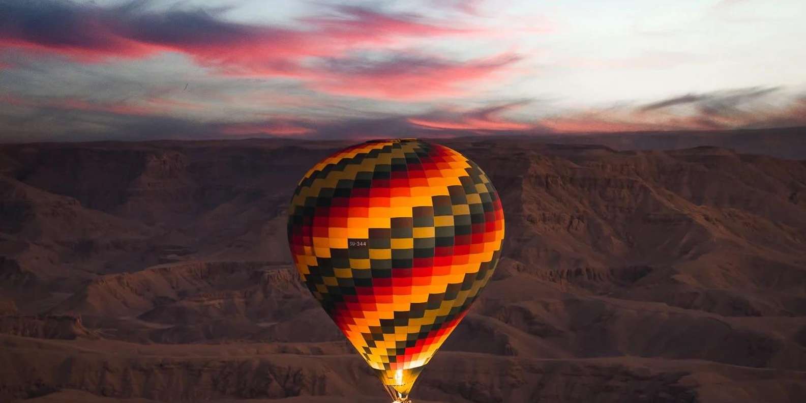 Luxor: Hot Air Balloon Ride Over Luxor Relics