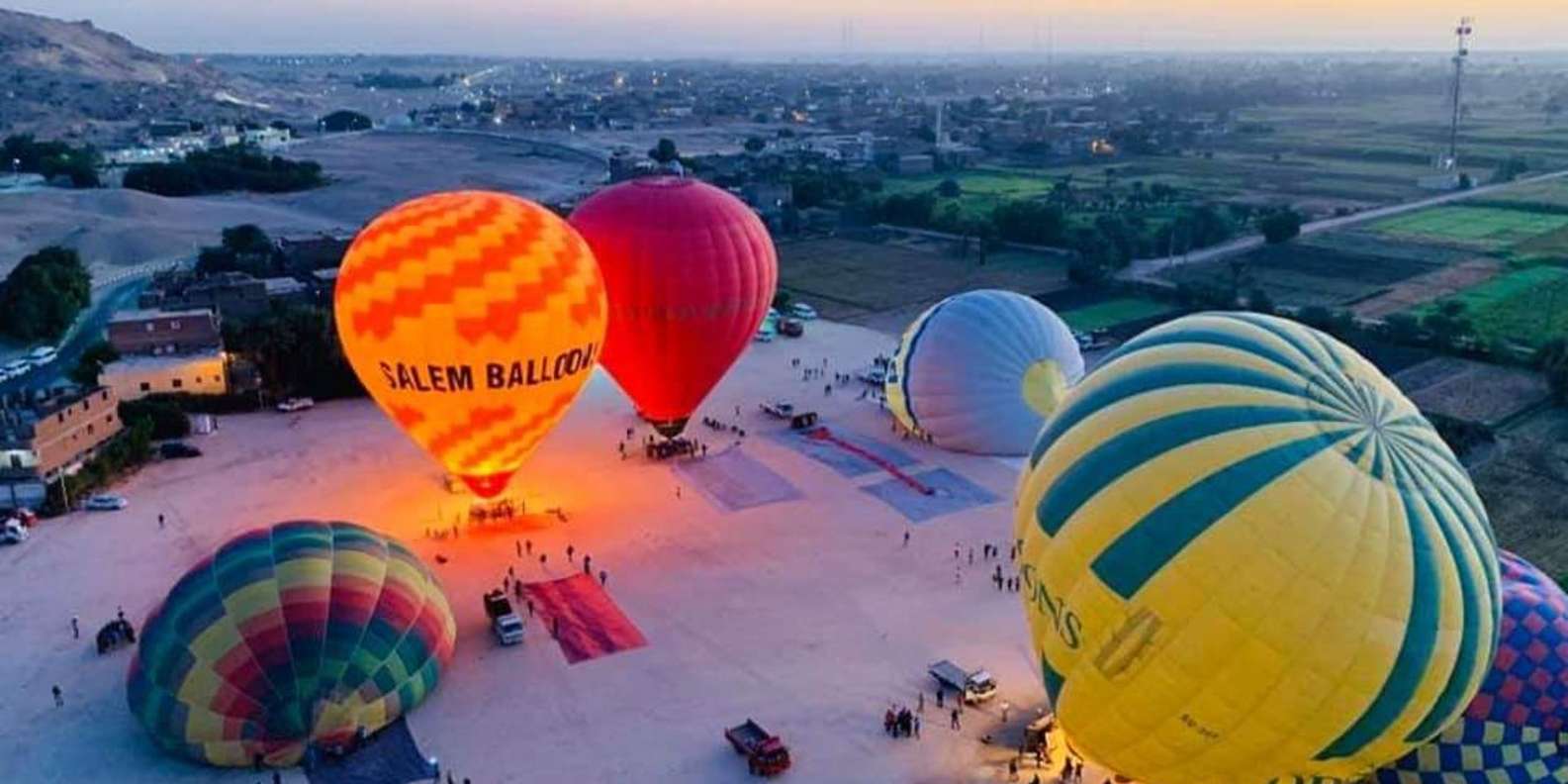 Luxor: Hot Air Balloon Ride with Transfers