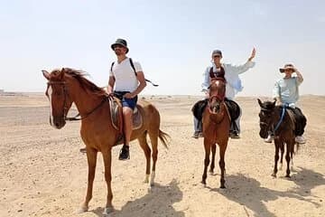 One Hour Horse Riding or Camel Riding At Amazing Desert in Hurghada - Image 1