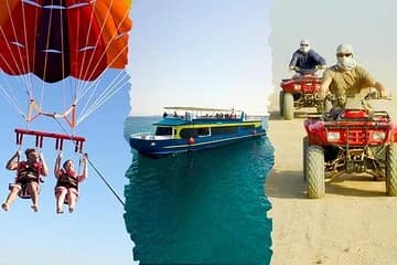 2 Hours Semi-submarine, and 3 Hours ATV Safari, Camel Ride, & Parachute-Hurghada - Image 1