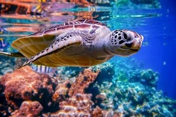 Abu Dabbab Beach Snorkel with Turtles, Transfer & Lunch- Hurghada - Image 1