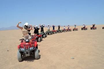 3 Hours Quad Bike Desert Safari with Camel Ride from Marsa Alam - Image 1