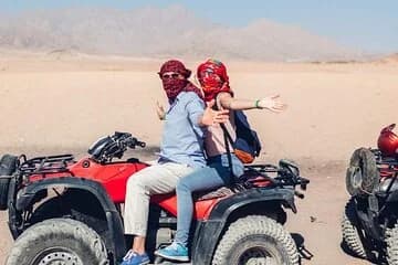 3 Hours Private quad adventure trip & Ride Camel From Hurghada - Image 1