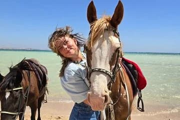 Horse riding Adventure on the Sea with Transfer in Hurghada - Image 1