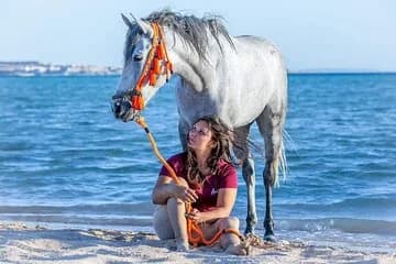 2 Hours Desert and Sea Horse Riding Experience from Hurghada - Image 1
