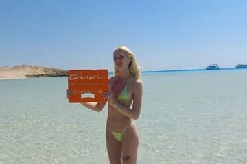 Orange Bay island Maldives of Egypt snorkeling & water activities - Image 1