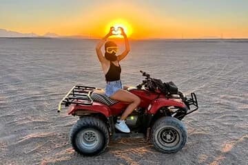Makadi Bay: Sunset Quad & ATV Adventure & Seaview - Image 1