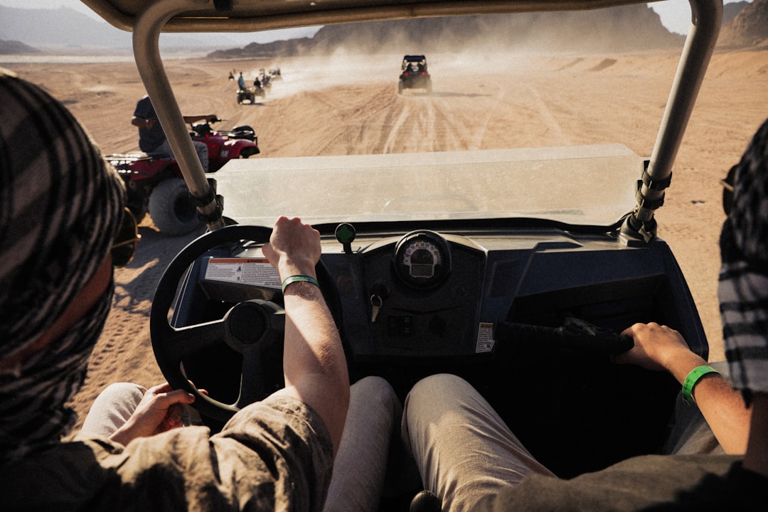 Desert quad biking